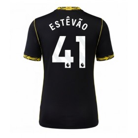 Dámské fotbalový oblečení Chelsea Estevao Willian #41 Venkovní košile 2026-27 Krátkým Rukávem